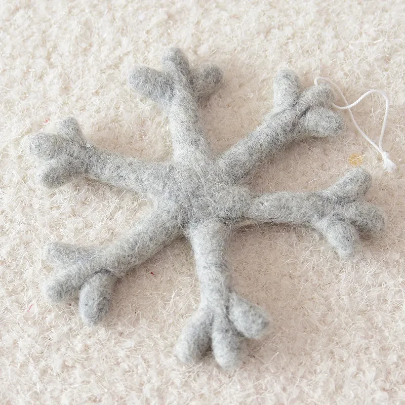 Snowflakes stars christmas tree decoration