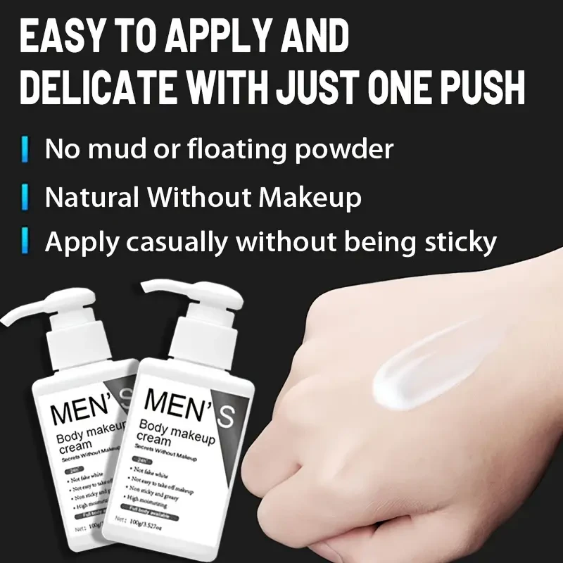 EMTERINE Mens Tinted Moisturizer Concealer Natural Finish & Long-Lasting