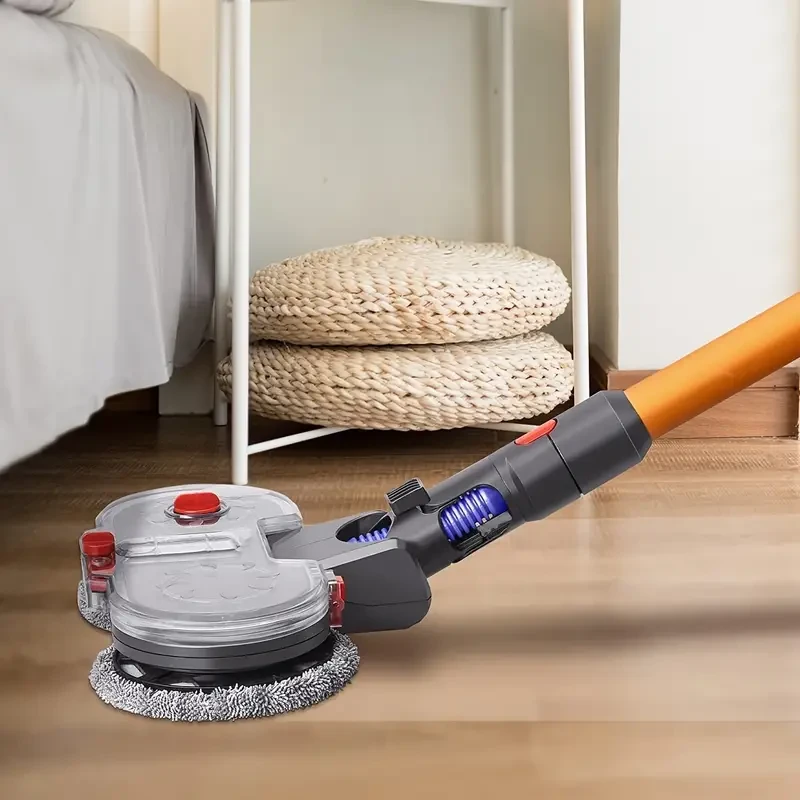Electric Double Mop Attachment for Dyson V7V15 Dual Spin Mop with Water Tank