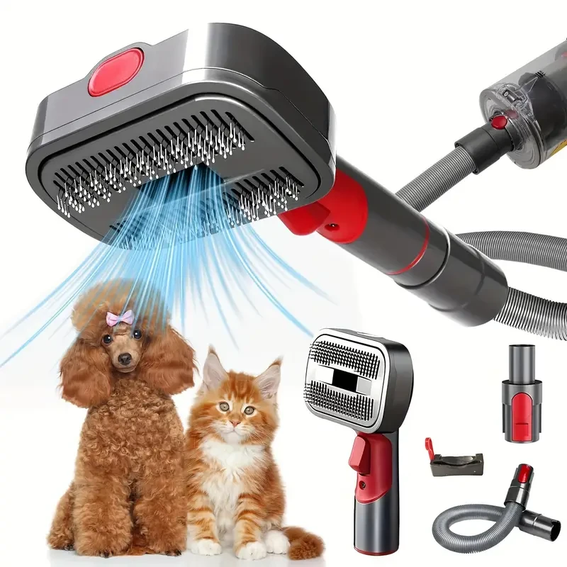 Pet Grooming Brush Attachment Kit