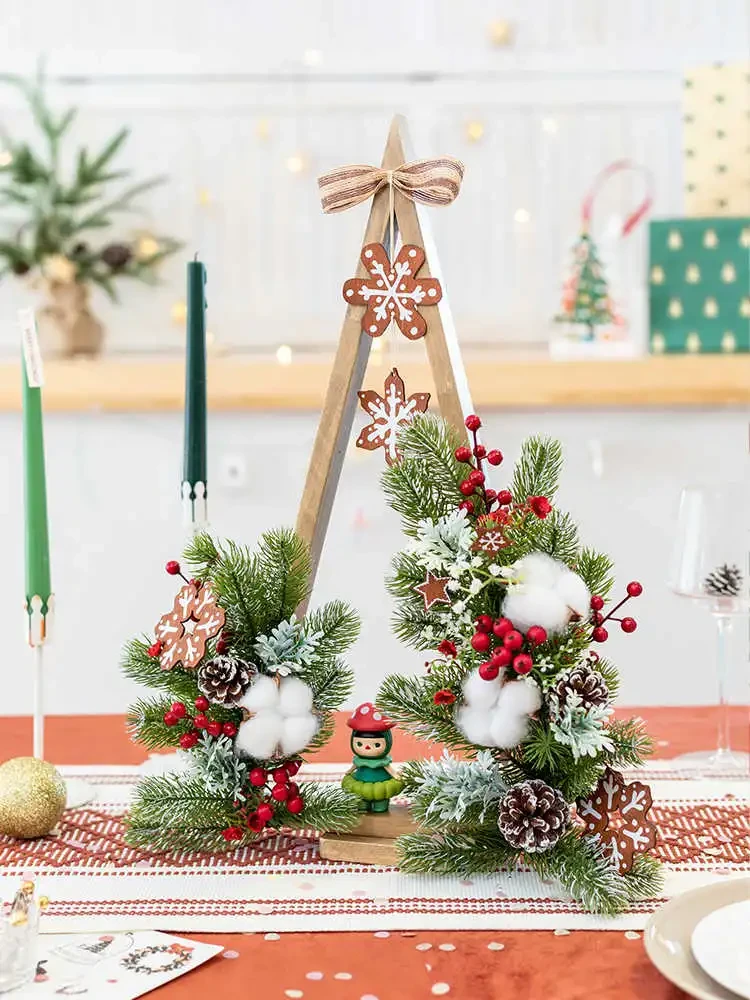 Atmosphere Flower Christmas Decoration Tree Lamp