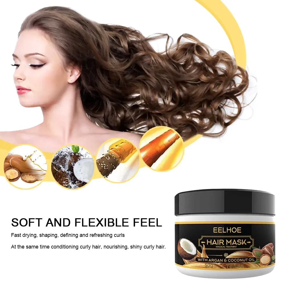 Styling And Fluffy Hair Care Essential Oil Elastin