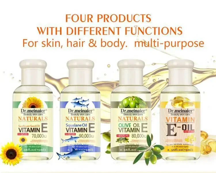 Vitamin E Synthesis Oil Facial Body Hair