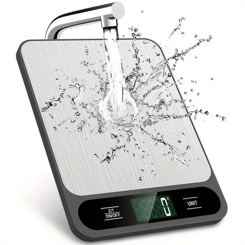 Digital Kitchen Scale - Accurate Food Scale for Baking, Cooking, and Weight Loss with 22lb/10kg Capacity