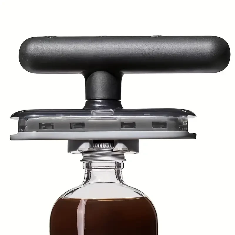 Versatile Jar & Bottle Opener - Adjustable, Easy-Grip, Multifunctional Kitchen Tool