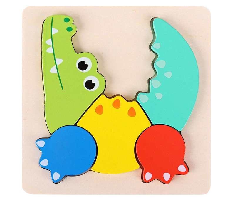 Children's Three Dimensional Wooden Puzzle