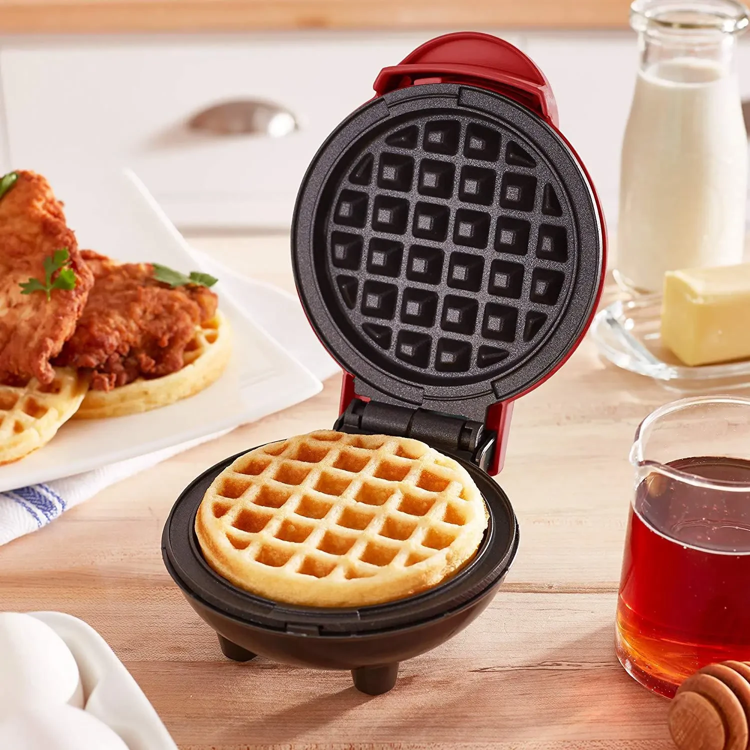 Mini Electric Waffles Maker