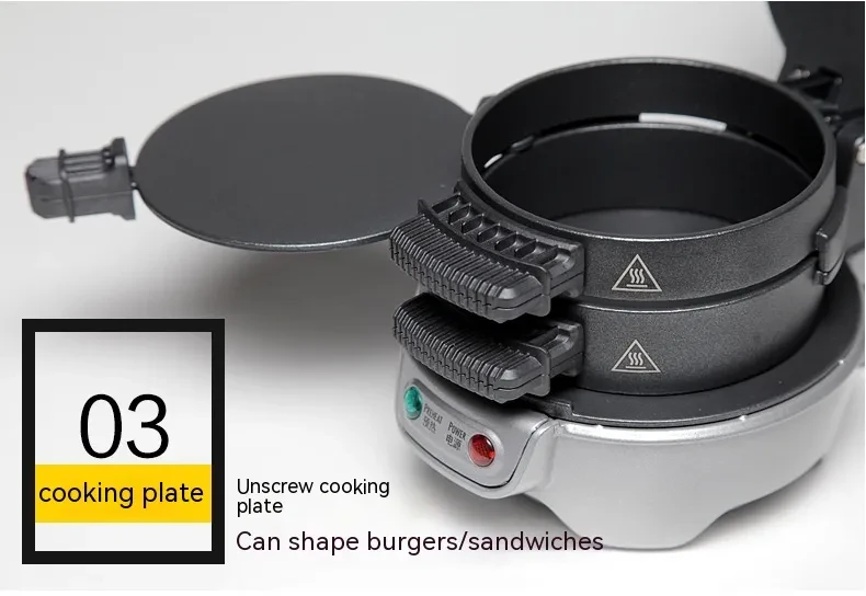 Hamburg Sandwich Maker With Egg Cooker