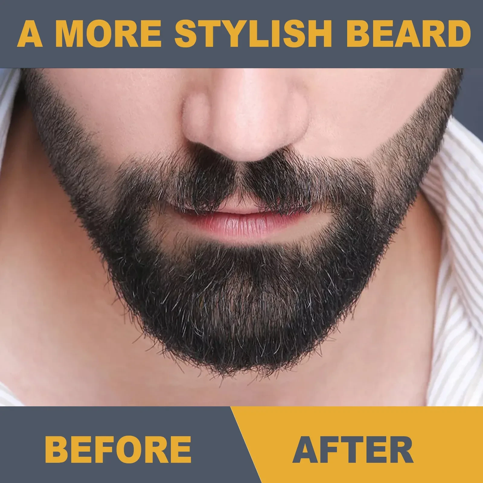 Beard Filler Pen - Long-Lasting, Waterproof & Smudge-Proof