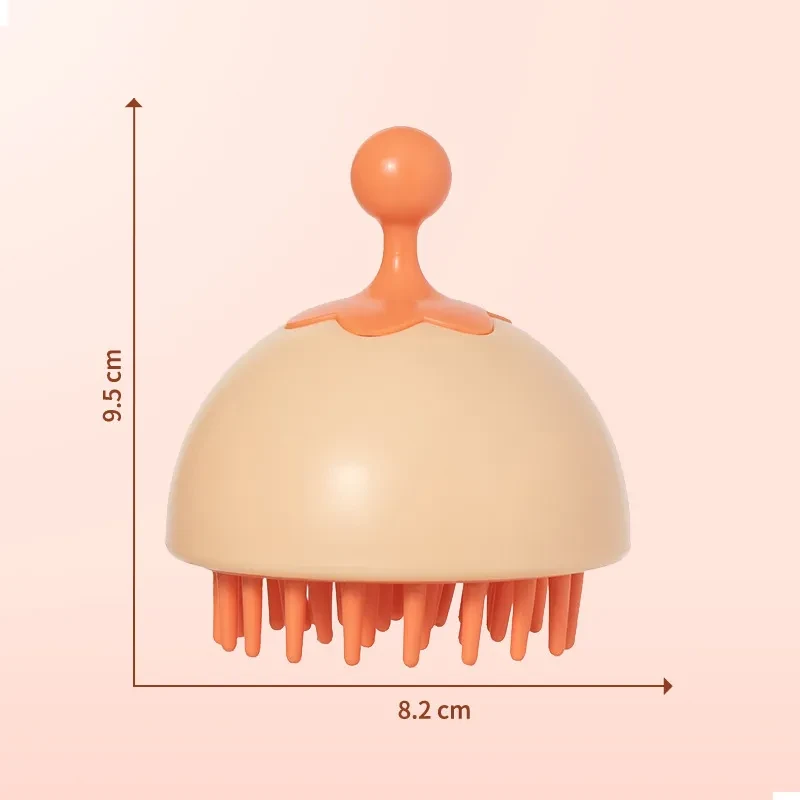 Moisturizing Brush Grabber Shampoo Comb Ladies Men's Silicone