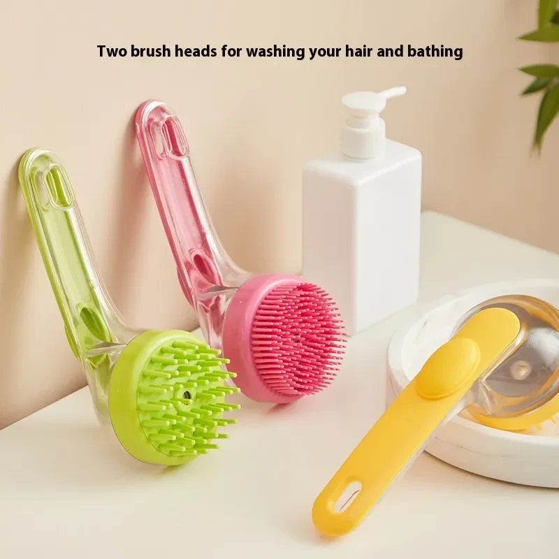 Cleaning Massage Long Handle Shampoo Comb