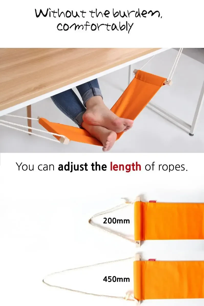 Foot hammocks ease foot fatigue Home gifts Outdoor hammocks
