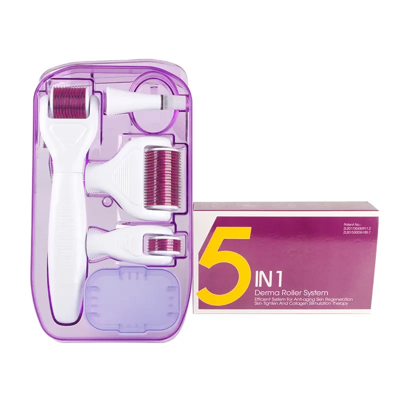 DermaKit 6-in-1 Microneedling Facial & Skin Care Roller Set