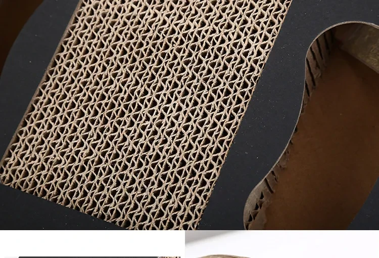 Corrugated cat scratch board cat toy