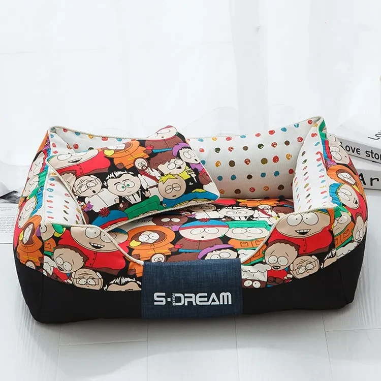 Pet House Bed Accessories With Mat