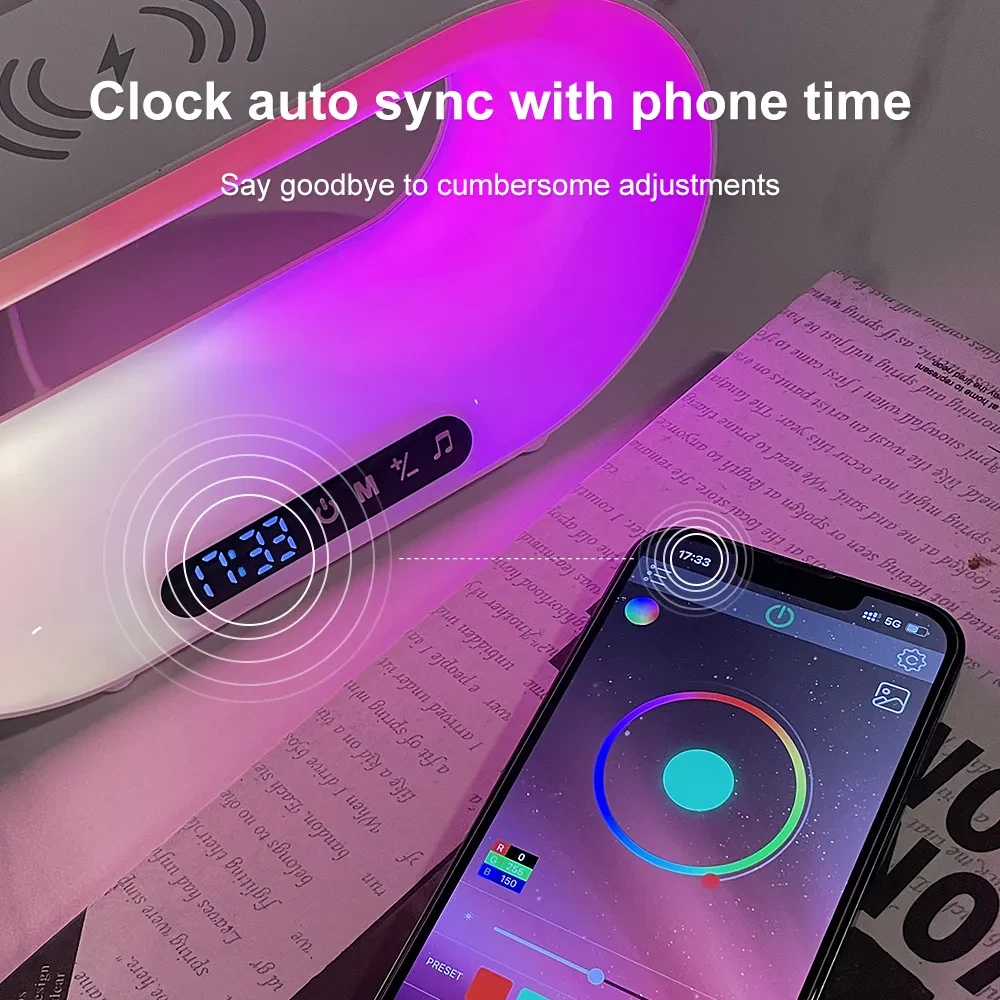 Multi-function 3 In 1 LED Night Light APP Control