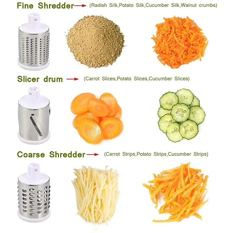3 In 1 Vegetable Slicer Gratter