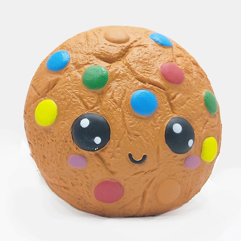 Simulated Chocolate Cookies Slowly Rebound