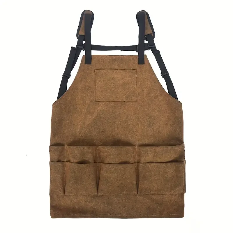 Work Apron Tool Pockets Storage