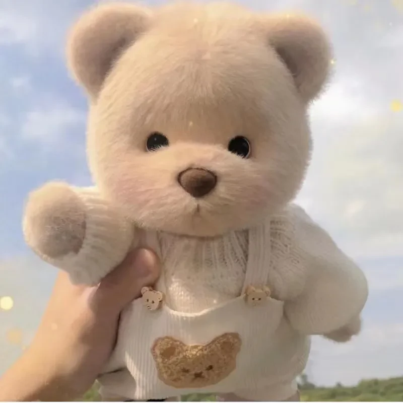 White Bear with White Sweater - Soft and Cozy Plush by Get A Hug