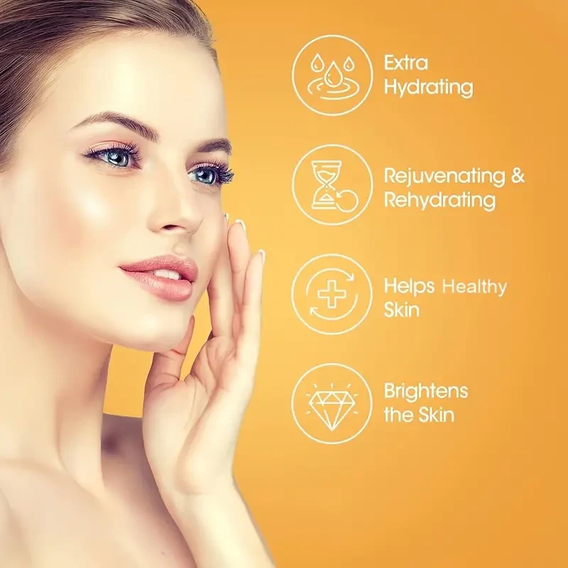 2pcs Radiant Glow Turmeric & Vitamin C Body Lotion - Hydrating, Brightening, and Soothing Skin Care for All Skin Types with Glycerin, Vitamin E, and No Harsh Chemicals