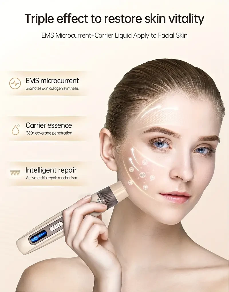 Hydra.Pen H5 Dermapen - Multifunctional Skin Care Device for All Skin Types, Hypoallergenic, USB Powered, Rechargeable Lithium Battery, 700mAh, for Daily Skin Care, Unisex-Adult