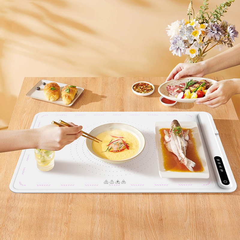 iTRUSOU Electric Food Warming Mat - 3-Setting Full-Surface Tray