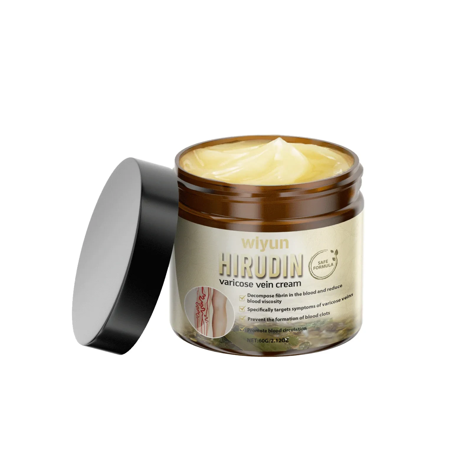 Hirudin Varicose Vein Care Cream