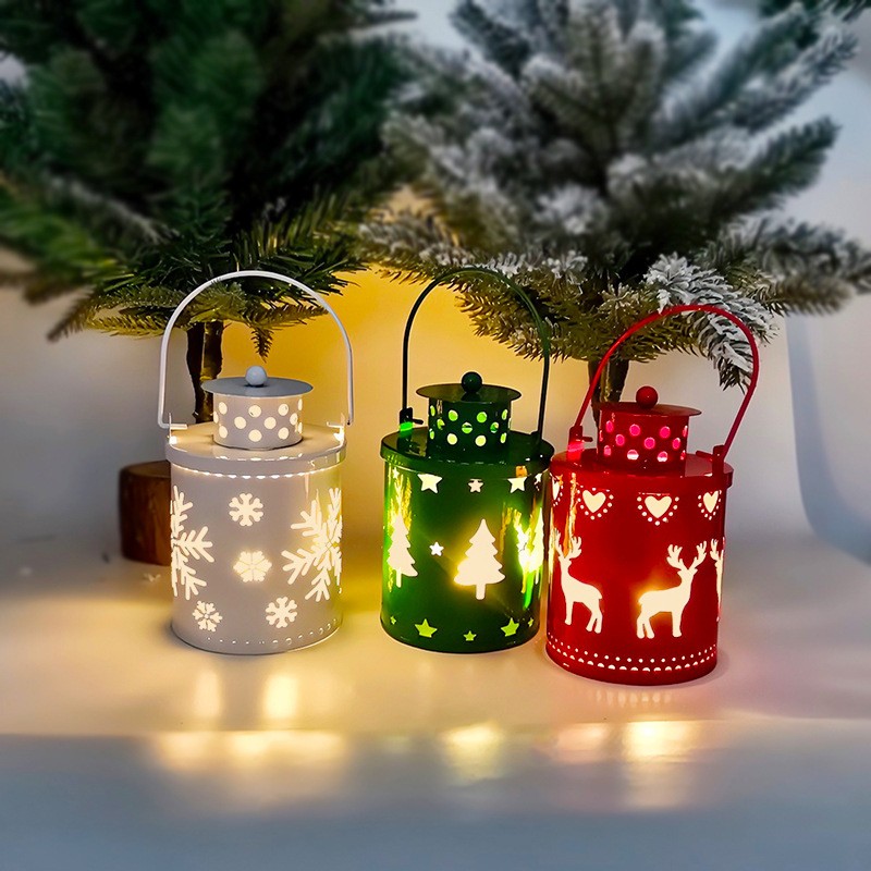 hristmas LED Candle Lanterns Nordic Style Decorative Electronic Candles for Holiday Decor