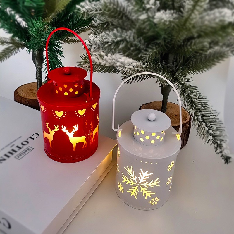 hristmas LED Candle Lanterns Nordic Style Decorative Electronic Candles for Holiday Decor