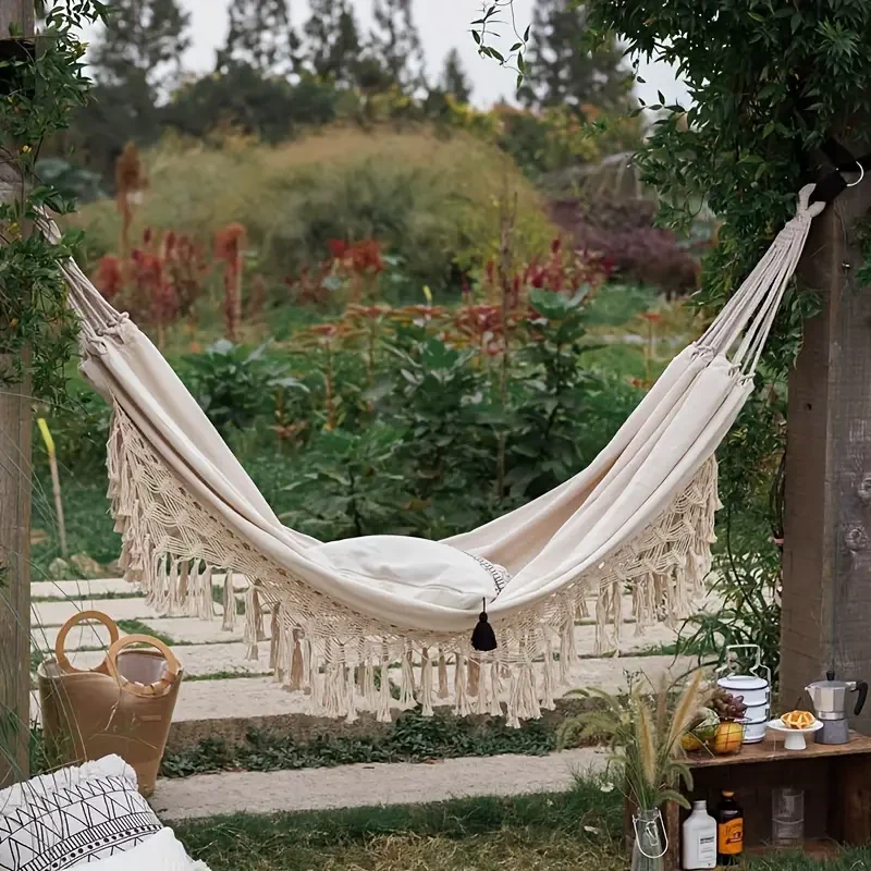 Outdoor Macrame Hammock