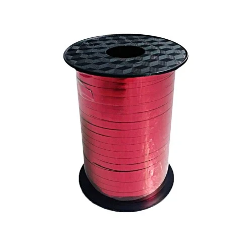 Balloon Metallic Ribbon - Red