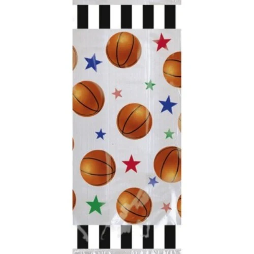 Cello Party Bag - Basketball Fan - Pack of 20