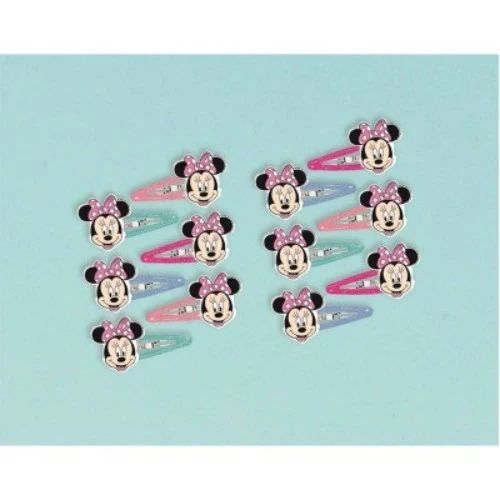 Happy Helpers Hair Clips - Minnie Mouse - Pack of 12
