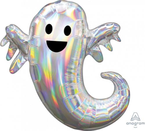Supershape Iridescent Holographic Ghost