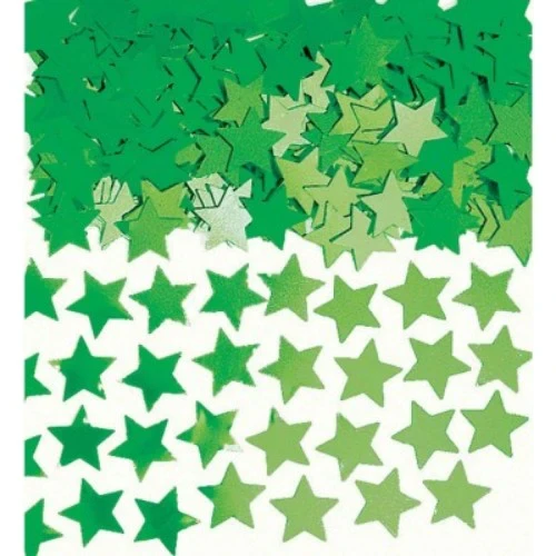 Mini Stars Confetti -Green