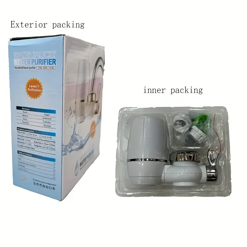 Household Faucet Water Purifier, Ceramic Cartridge Water Purifier, Tap Water Filter