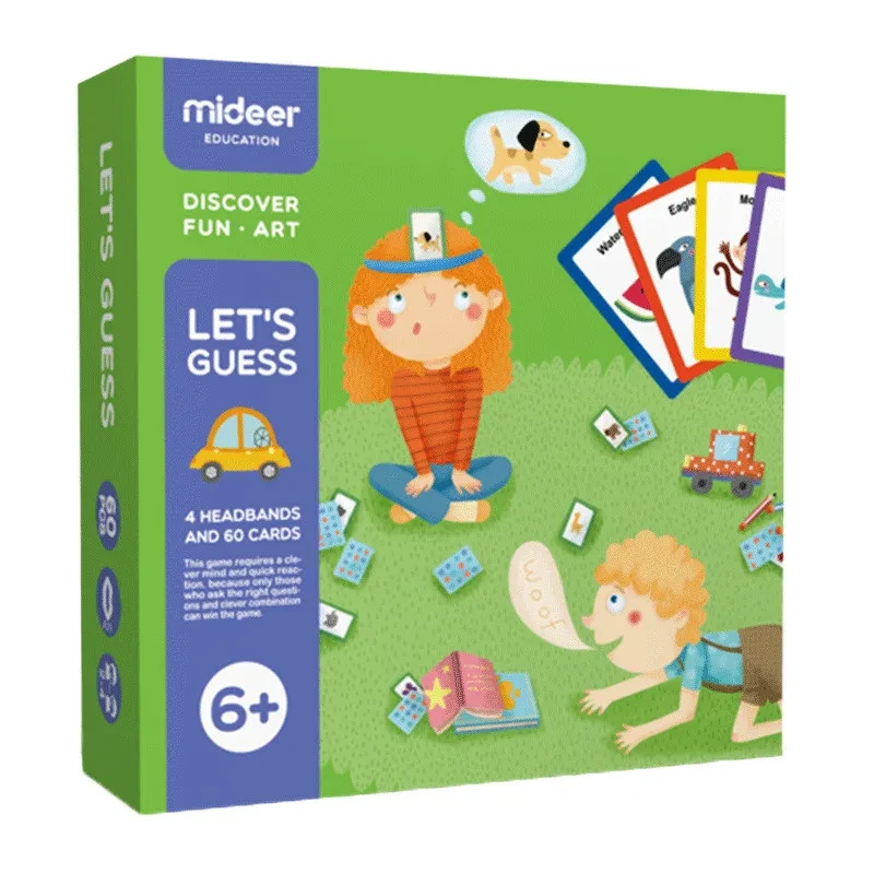 MiDeer Puzzle Table Games 3-6Years You Draw Me To Toys Parent-child Interactive Early Childhood Games Toy Jigsaw Puzzle