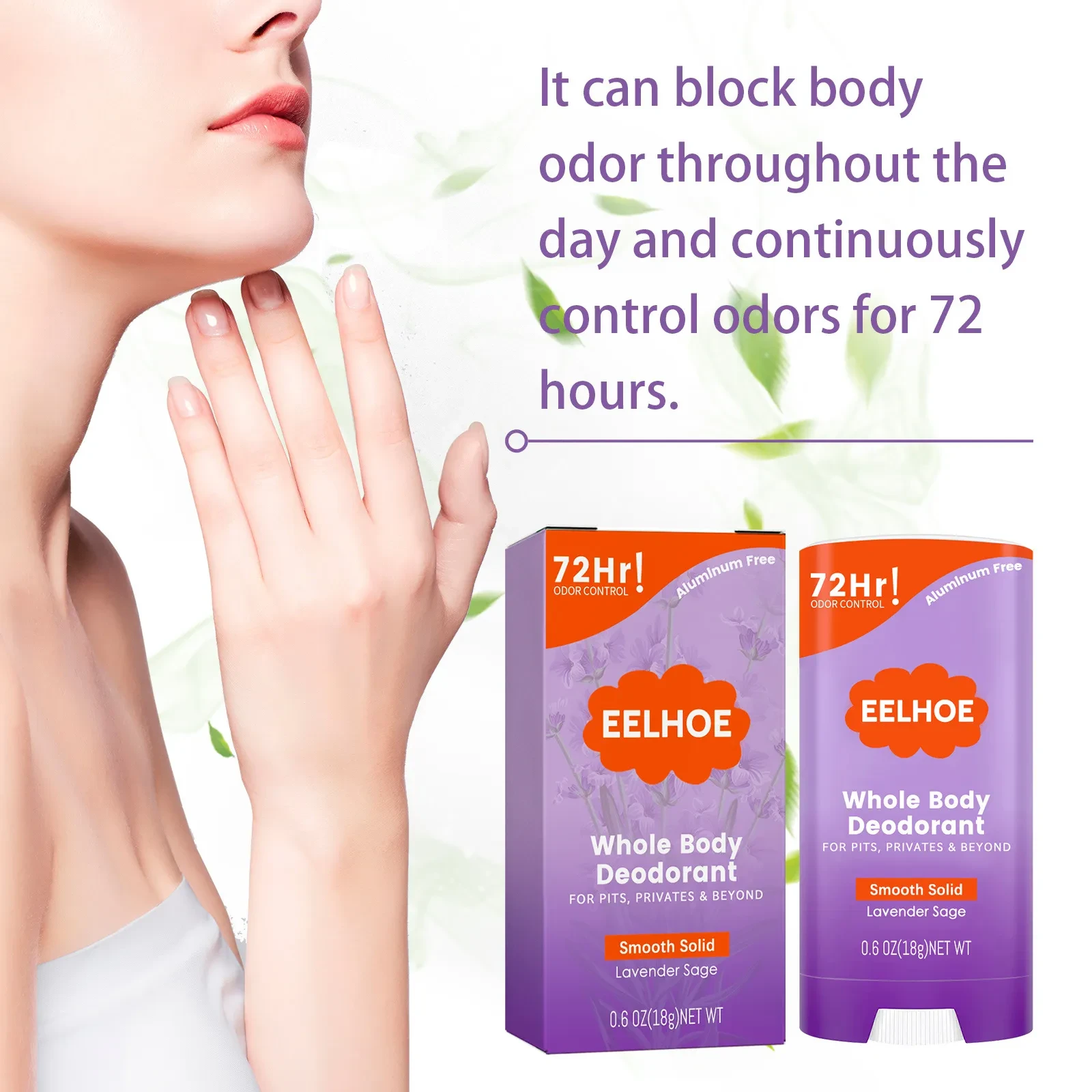 Body Odor Fragrance Care Stick