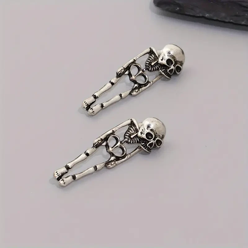 Exquisite Skeleton Design Dangle Earrings