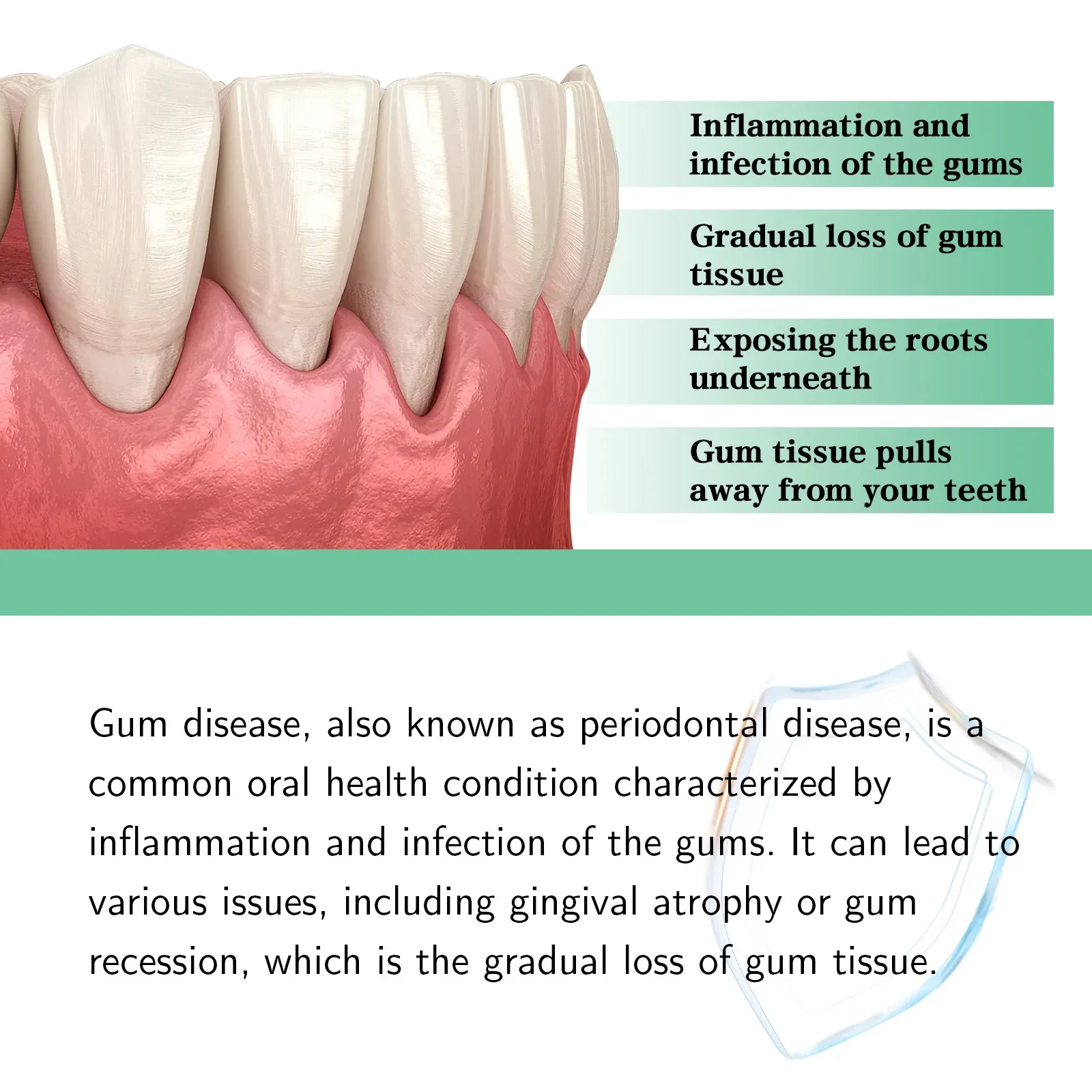 Gum Repair Drops Gum Relief Periodontal Foamin