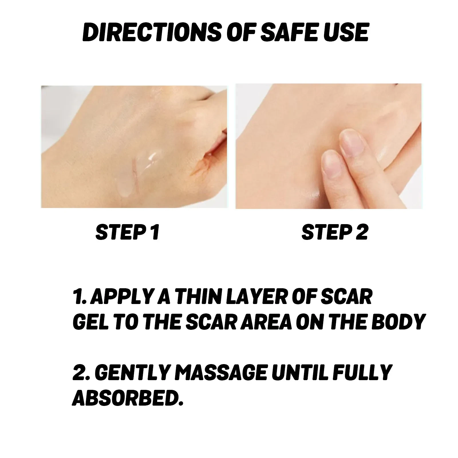 Skin Thinning Care Gel For Scar
