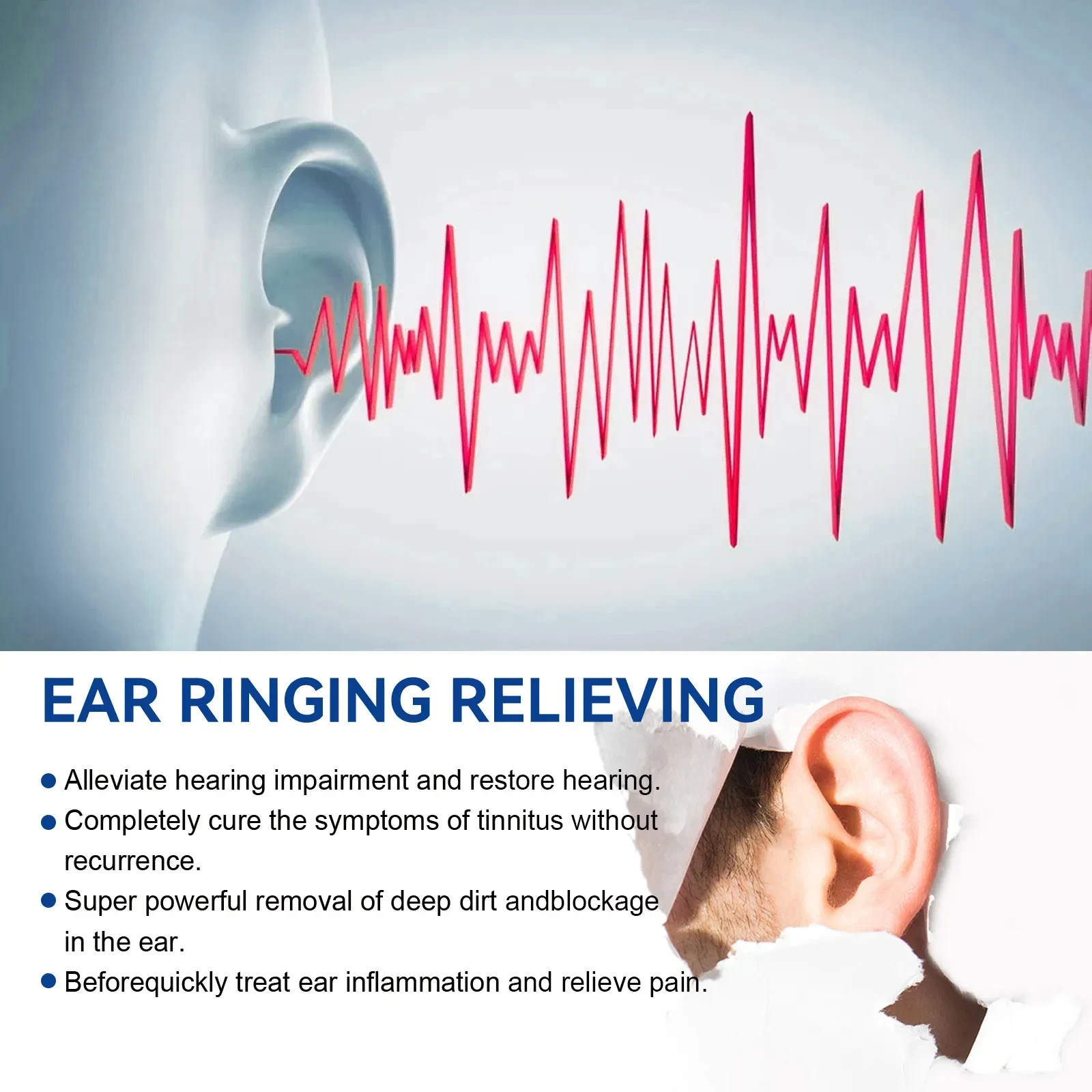 Tinnitus Relief Spray Cleaning Care