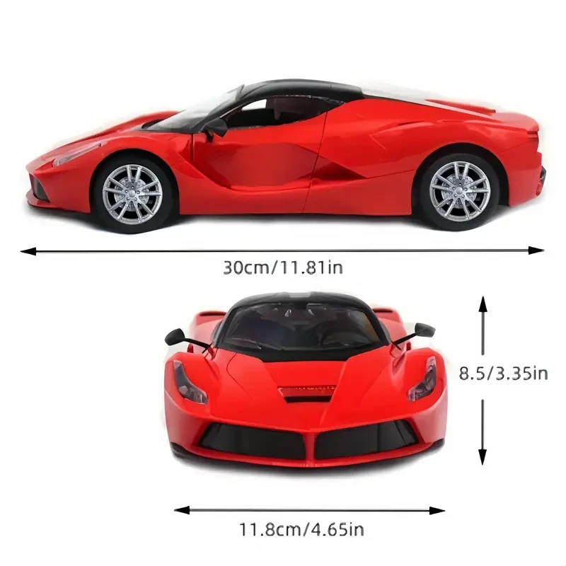 Electric RC Car with Opening Doors Remote Control Vehicle Toy