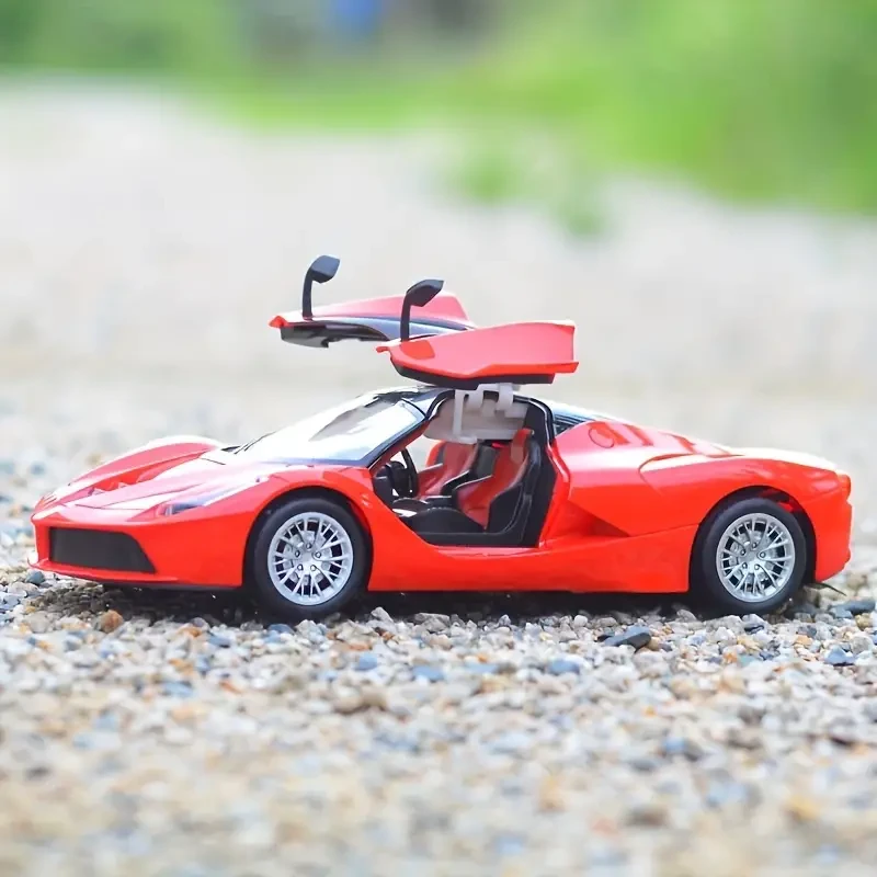 Electric RC Car with Opening Doors Remote Control Vehicle Toy