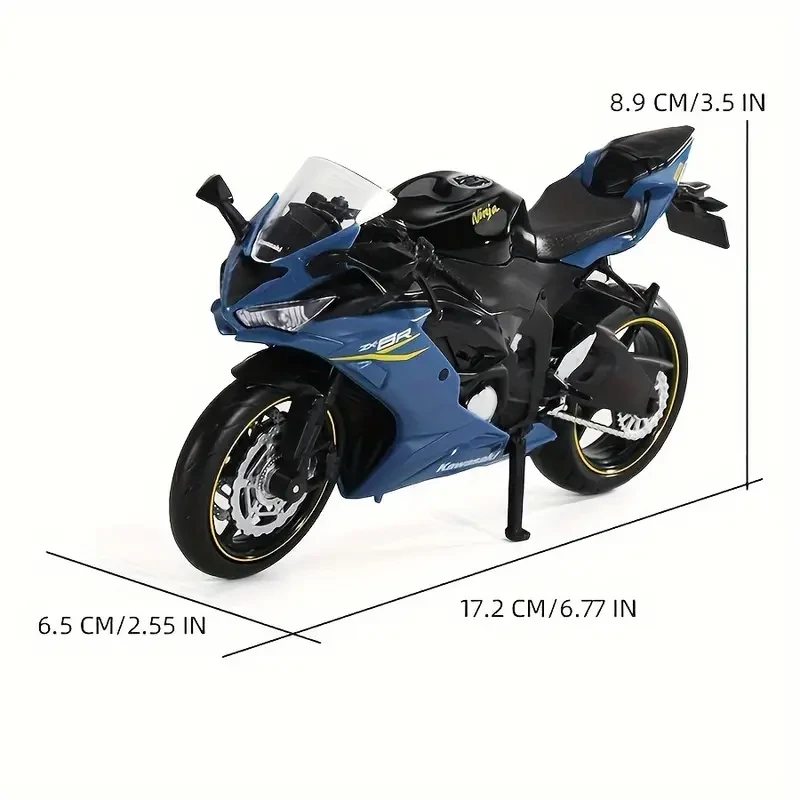 Kawasaki Ninja ZX-6R 1:12 Scale Alloy Motorcycle Model