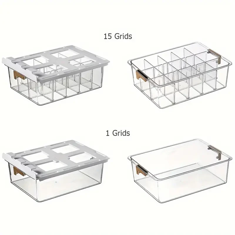 Under Shelf Drawer Pull Out Organiser-15 Grids
