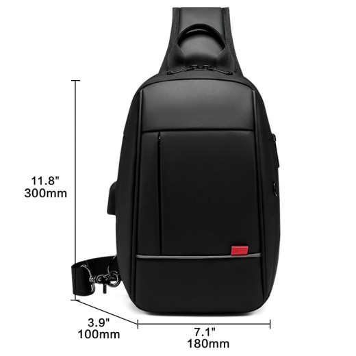 Compatible with Apple, 9.7 inch iPad Shoulder Bag for Men Business Crossbody Bags