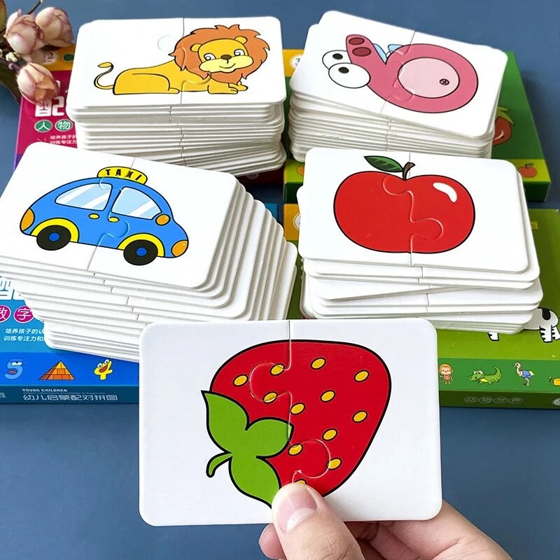 32-Piece Enlightenment Card Matching Puzzle