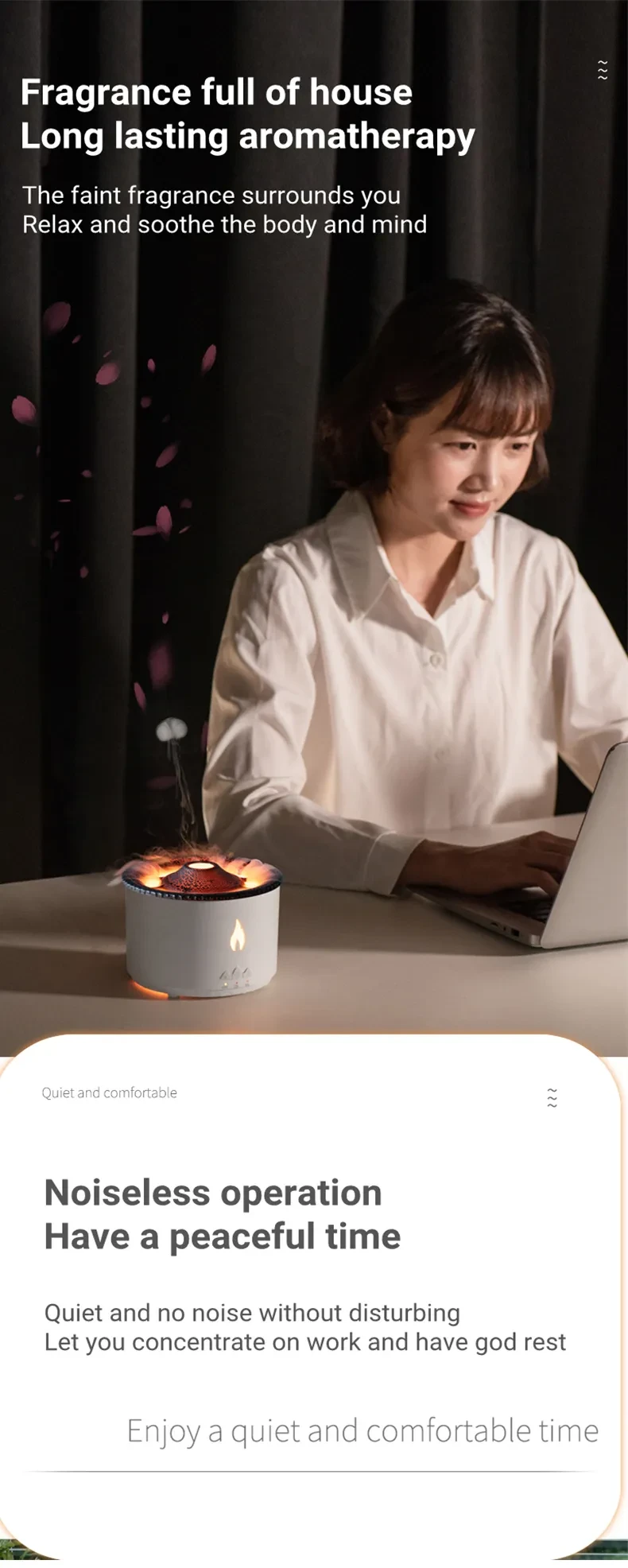 Creative Ultrasonic Essential Oil Humidifier